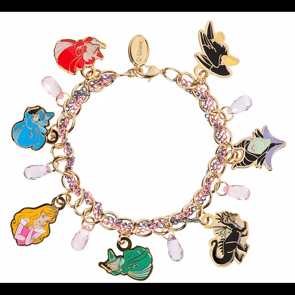 Princess Aurora/Sleeping Beauty charm bracelet!